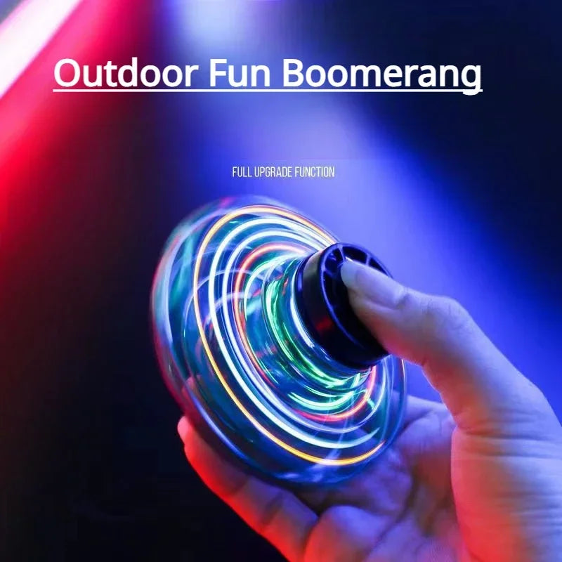 🚀 Zummy Flying Mini UFO Toy – The Ultimate RGB Light-Up Hover Ball for Kids